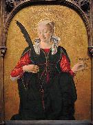 Francesco del Cossa Saint Lucy oil on canvas